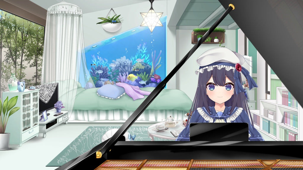 Vtuber・配信者向けお部屋風イラストの配信背景【うさねこ式カスタムお部屋配信枠】 – うさねこメモリー