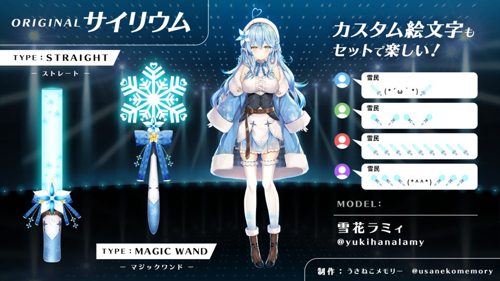 うさねこ うさねこメモリー：Live2D/Vtuberモデルや配信用アイテムなど